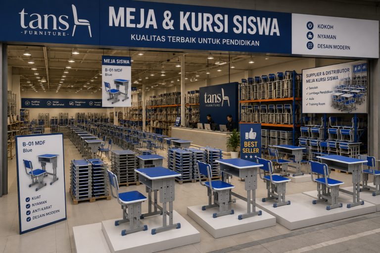 meja sekolah modern